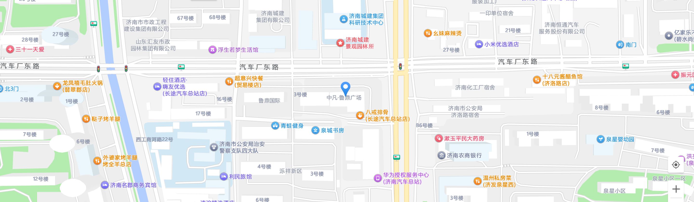 琛宝智能位置地图（高德地图）